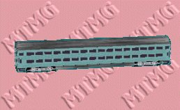 Large 2 Deck Passenger Car